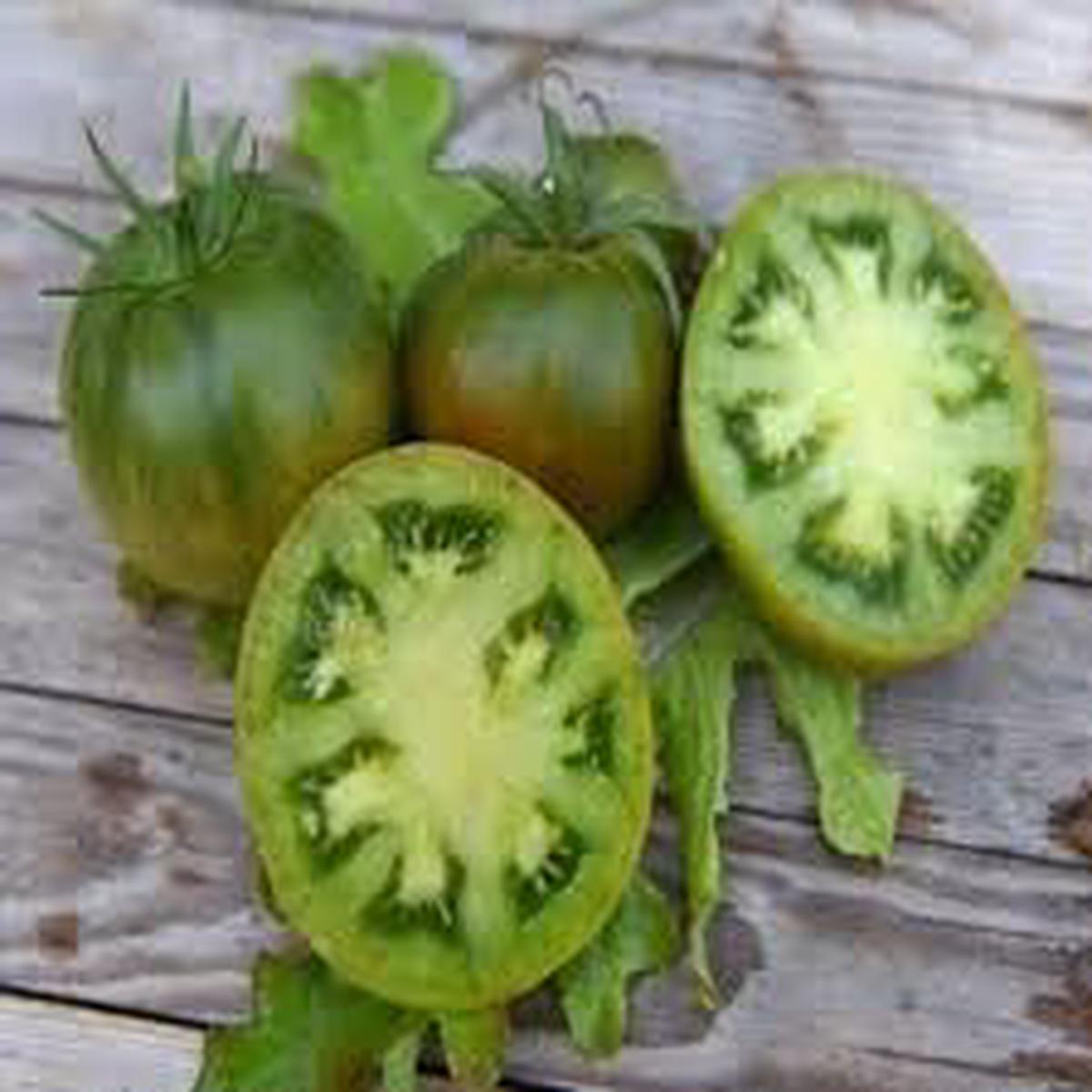 Aunt Ruby's Tomato Vegetable Seeds for Planting Heirloom Non-GMO Green Sweet Variety Organic Garden Seeds