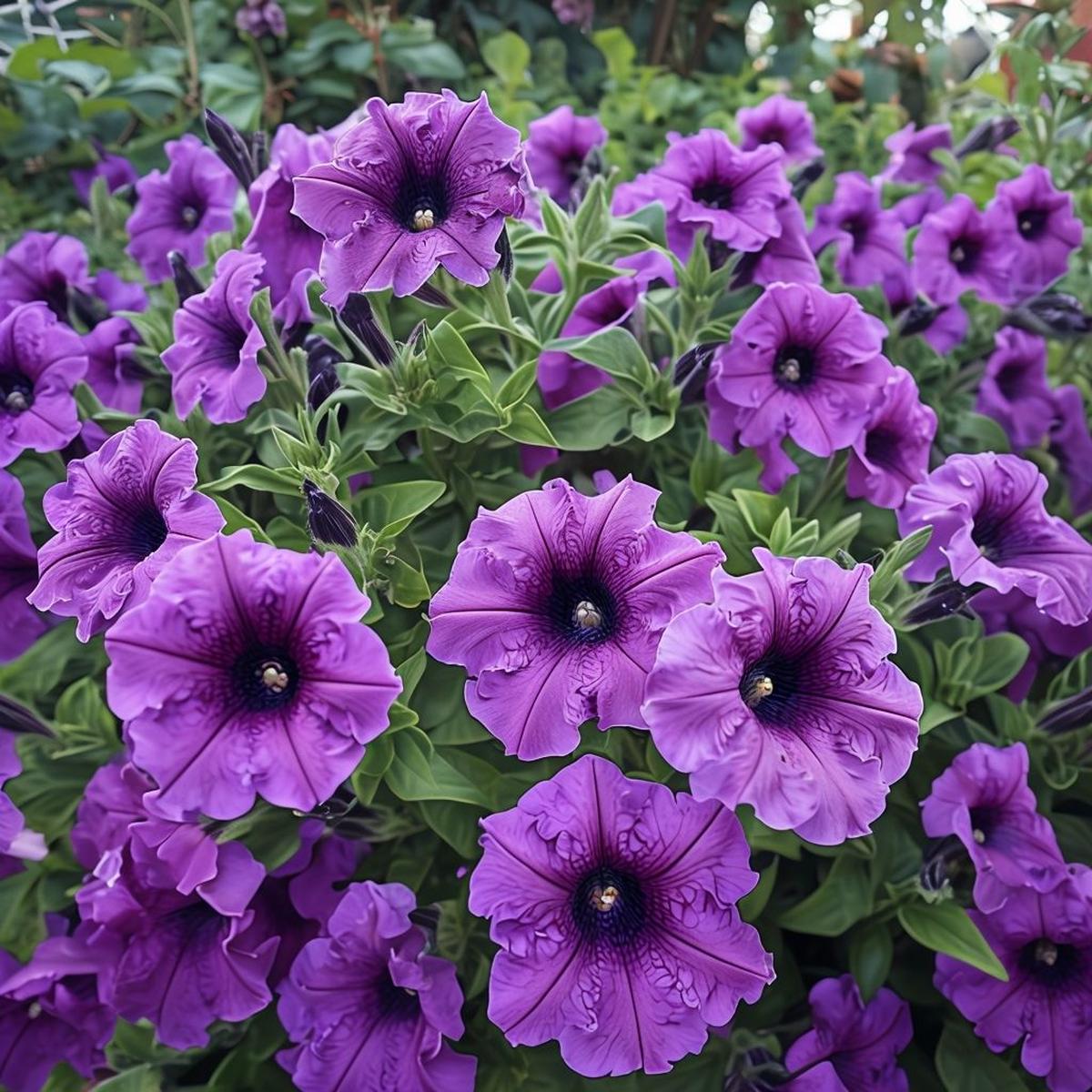 Violet Petunia Flower Seeds for Planting Cut Flower Favorite, Heirloom, Non-GMO, High Germination