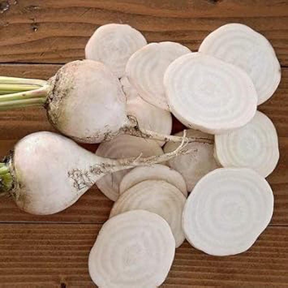 White Beetroot Vegetable Seeds for Planting Heirloom & Non-GMO Garden Seeds
